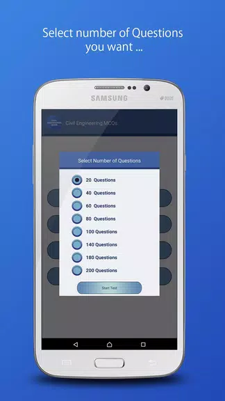 Civil Engineering MCQs Screenshot1