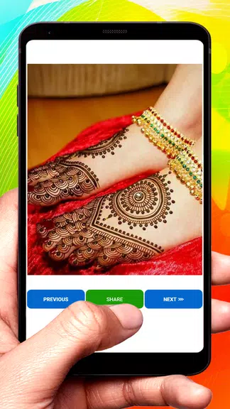 Foot Feet Leg Mehndi Designs Screenshot3