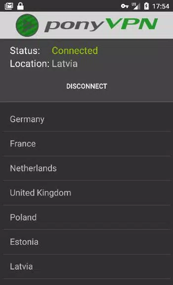 ponyVPN - Mobile VPN Service Screenshot3