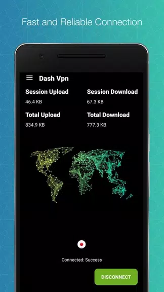 Dash VPN: Unlimited VPN Hotspot Shield & WiFi VPN Screenshot4