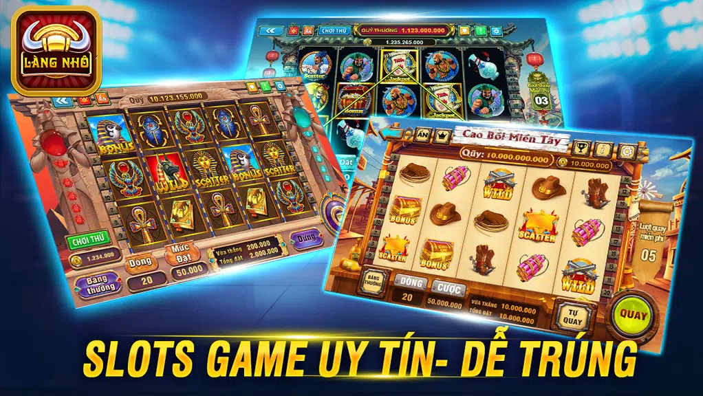 Làng Nhô- Nổ Hũ Quay slot Screenshot2