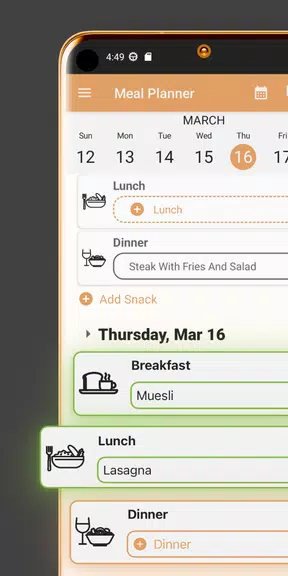 Meal Planner-Plan Weekly Meals Screenshot3