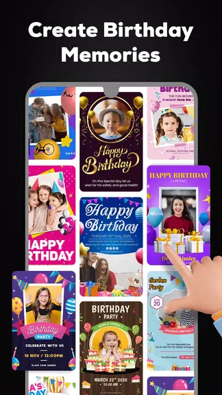 Birthday Photo Frame & Editor Screenshot1