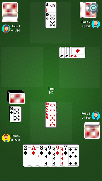 Pontinho - Jogo de Cartas Online Screenshot2