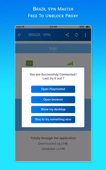 BRASIL VPN MASTER - Free To Unblock Proxy Screenshot3