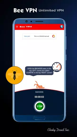 Bee VPN - Unlimited VPN & Fast, Free Proxy Secure Screenshot4