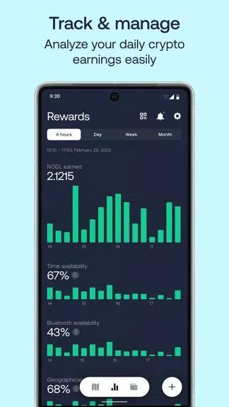 Nodle: Easy Crypto Earning App Screenshot4