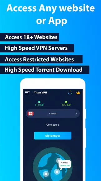 Titan VPN - Fastest VPN Servic Screenshot3