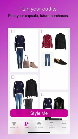 Pureple Outfit Planner Screenshot2