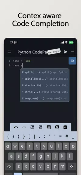 Python Code-Pad - Compiler&IDE Screenshot4