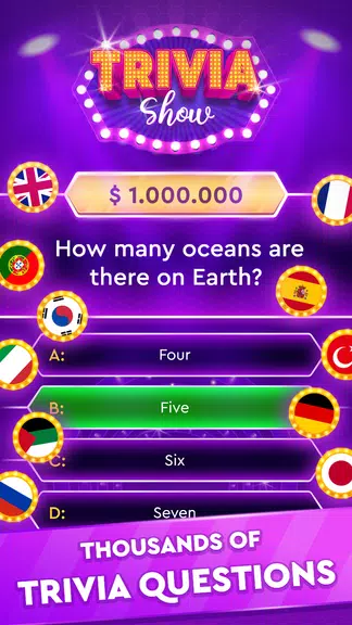 Trivia Game: Millionaire Quiz Screenshot1