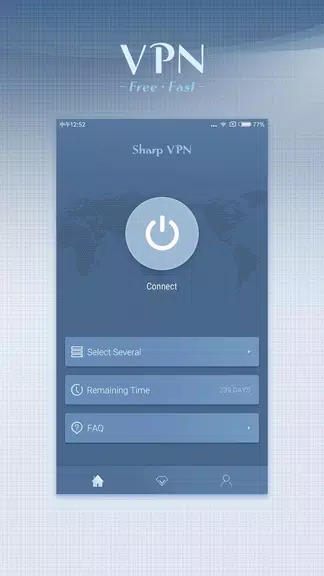 Sharp VPN - Free Fast VPN Screenshot1