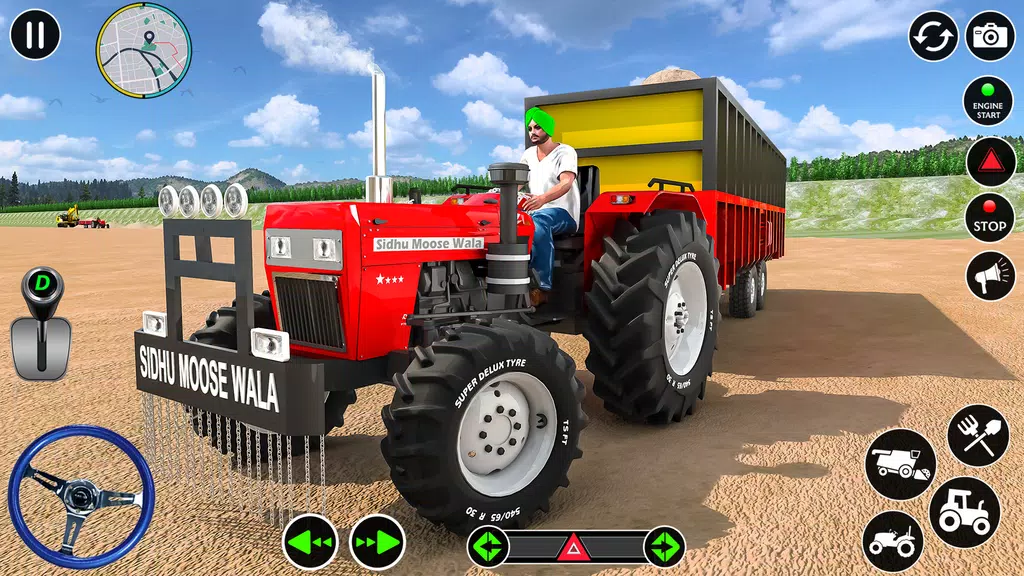 Farming Games Tractor Driving Screenshot3