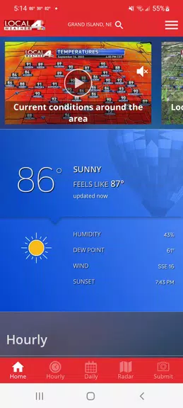 KSNB Local4 Weather Screenshot1