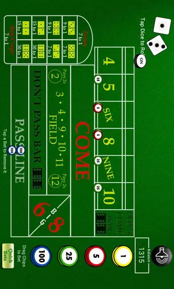 Craps Screenshot3