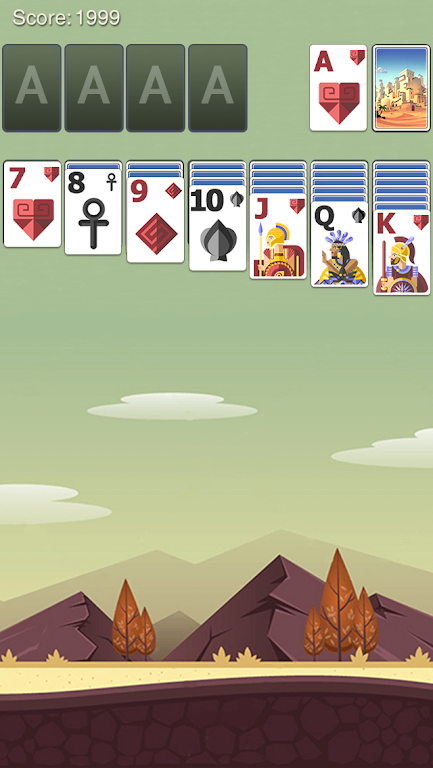 Solitaire Ancient Fable Theme Screenshot1