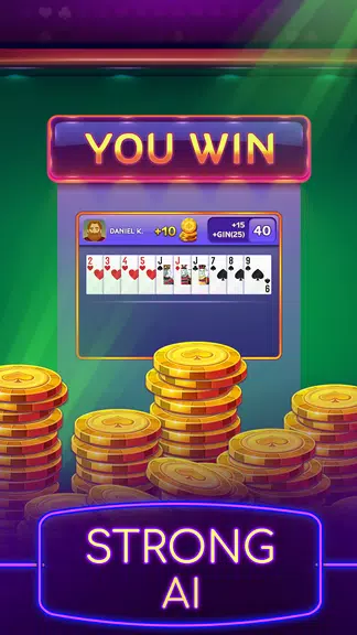 Gin Rummy HD - Offline Gin Rum Screenshot4