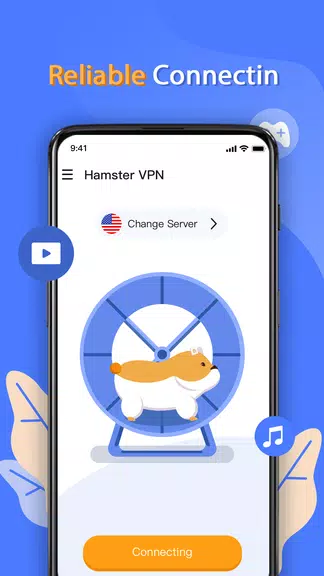 VPN Hamster-unlimited & security VPN proxy Screenshot3