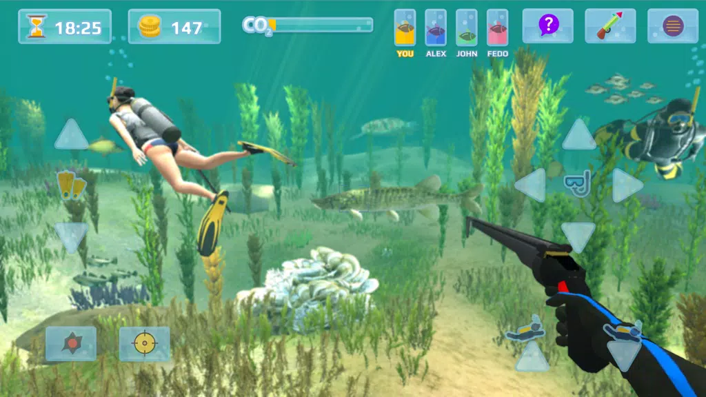 Hunter underwater spearfishing Screenshot1