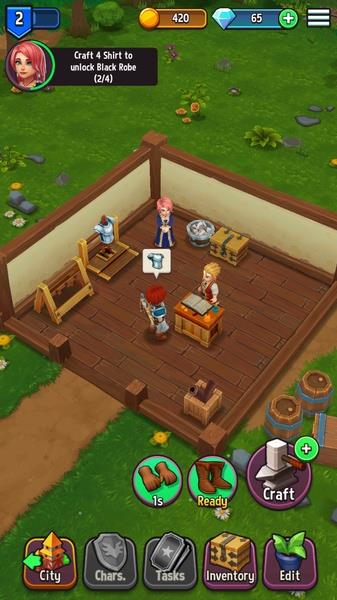 Shop Titans: Crafting Tycoon Screenshot3