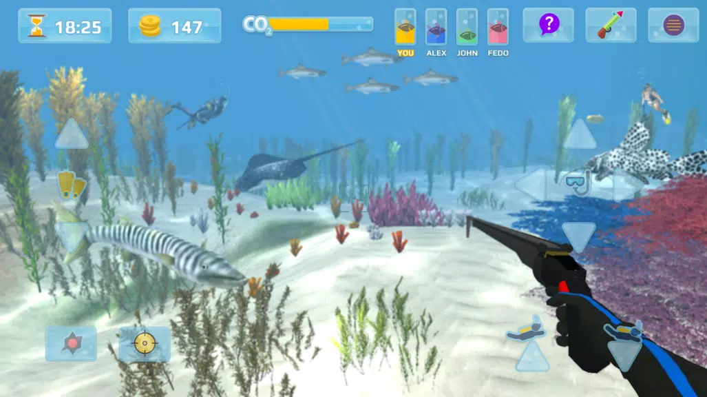 Hunter underwater spearfishing Screenshot2