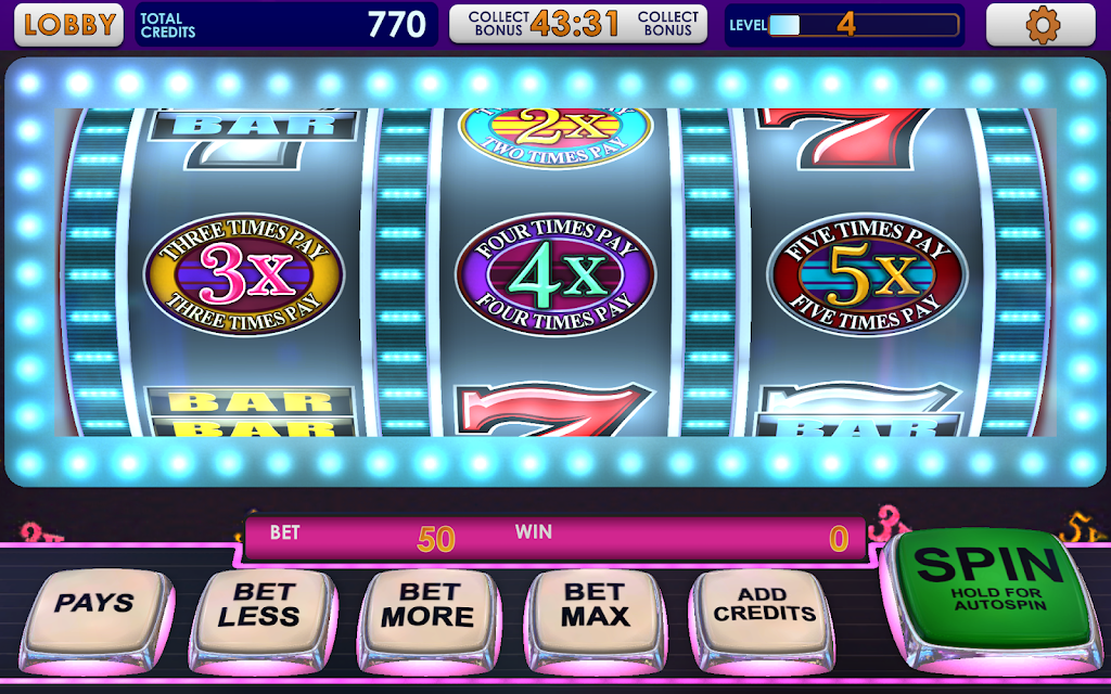 Triple 777 Deluxe Classic Slots Screenshot1