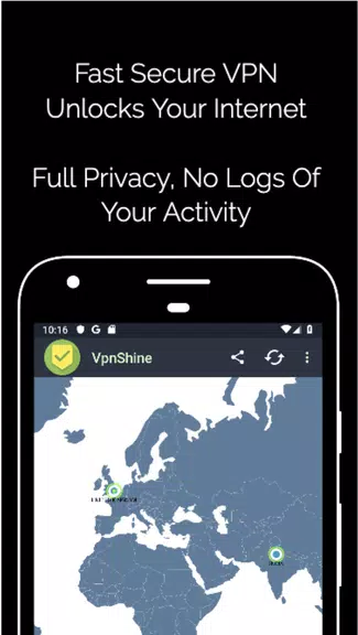 Vpn Shine - Super Fast VPN Screenshot3