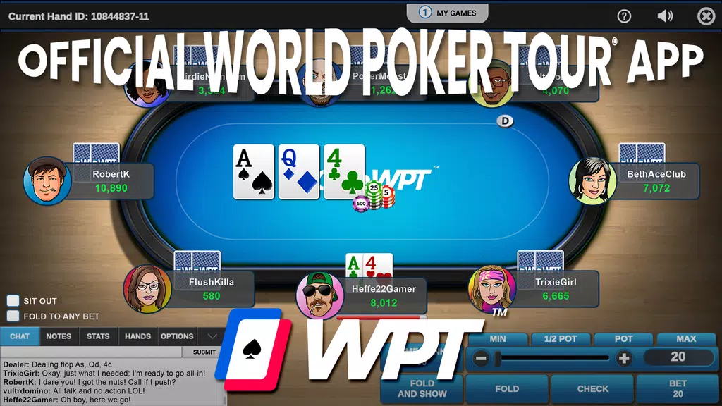 ClubWPT: Free Poker, Casino Screenshot1