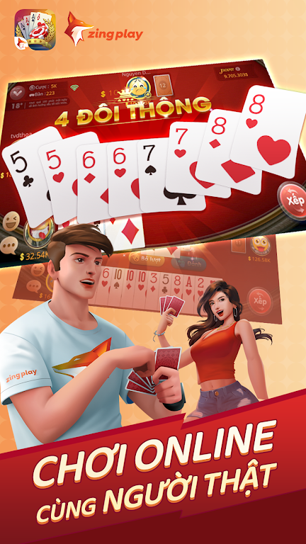 ZingPlay - Game bài - Tien Len - Mậu Binh Screenshot1