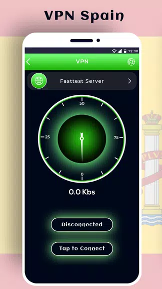 Spain VPN - Free VPN Proxy Screenshot1