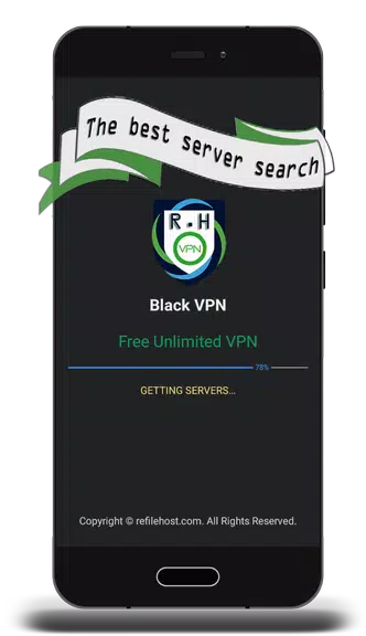 R.H VPN - Free VPN Unlimited  & Unblock Proxy Screenshot1