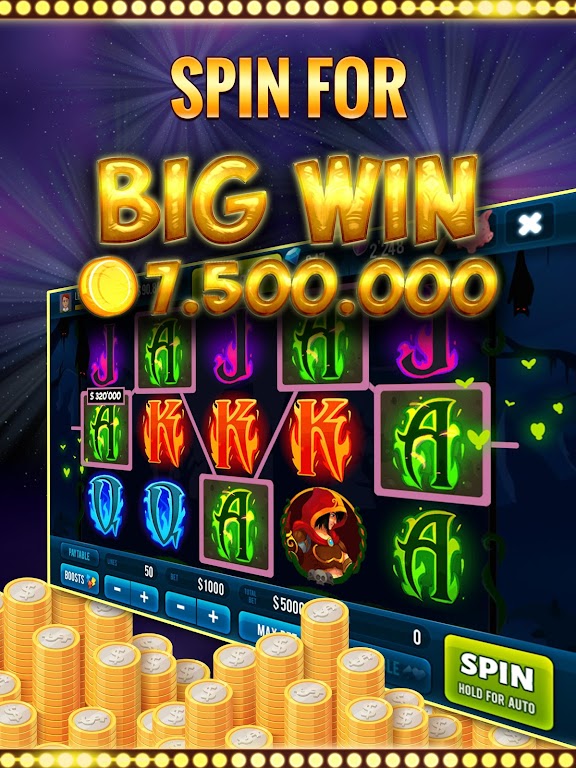 Mysterious Slot Machine Free Screenshot2