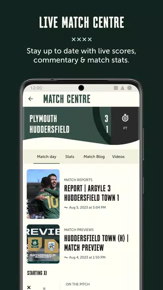 Plymouth Argyle Official App Screenshot3