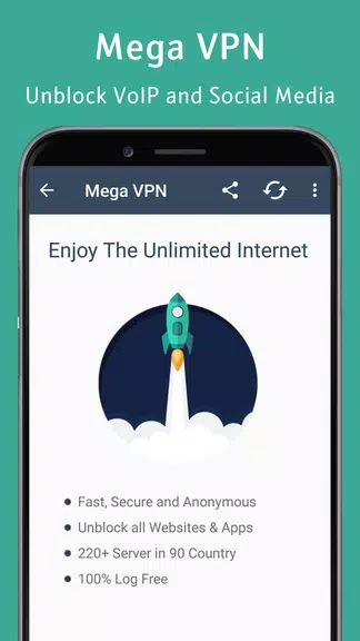 Mega VPN Pro - Unblock Apps & Websites FREE Screenshot3