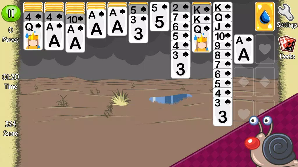 Spider Solitaire Story Screenshot4