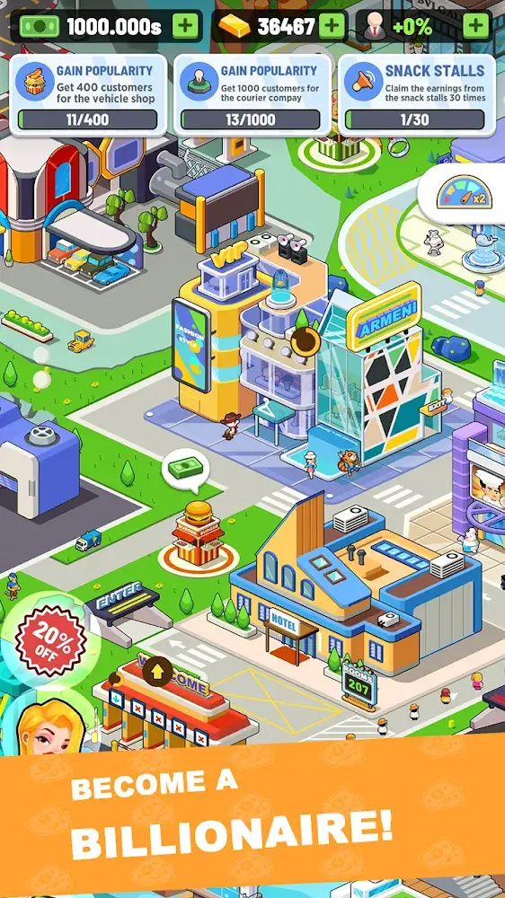 Idle City Tycoon Screenshot1