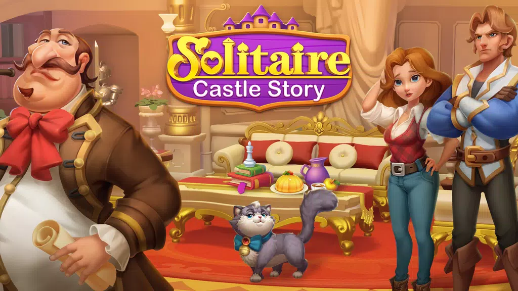 Solitaire Castle Story：Design Screenshot1