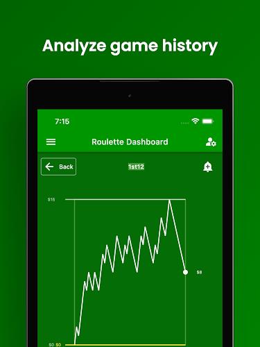 Roulette Dashboard App Screenshot13