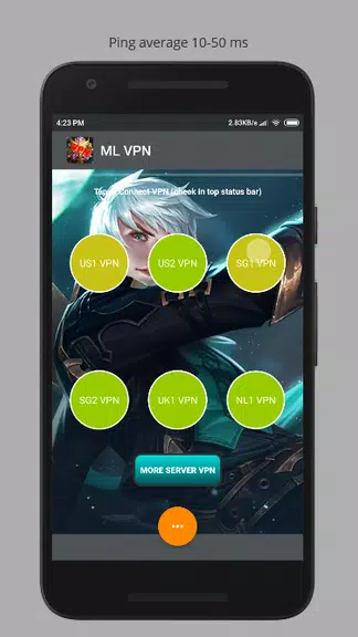 ML VPN - VPN For MOBA Gaming Screenshot2