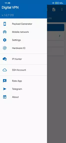 Digital VPN/SSH/WS Screenshot2