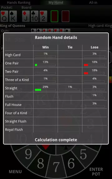 PrOKER: Poker Odds Calc FREE Screenshot4
