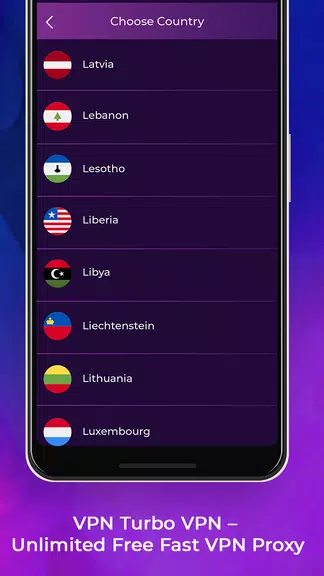 VPN Turbo VPN – Unlimited Free Fast VPN Proxy Screenshot4