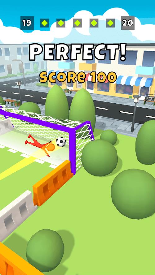 Crazy Kick! Fun Football game Screenshot2