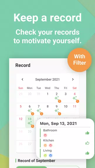 Chores Schedule App - PikaPika Screenshot2