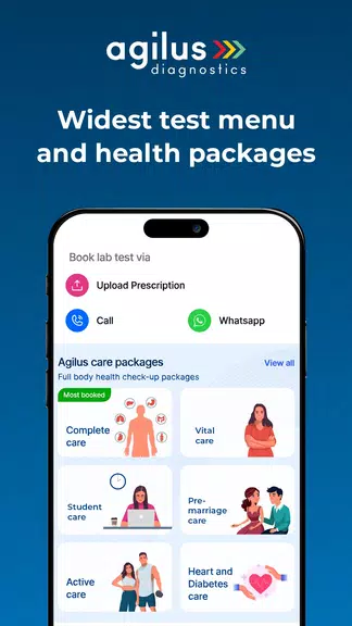 Agilus Diagnostics- Blood Test Screenshot2