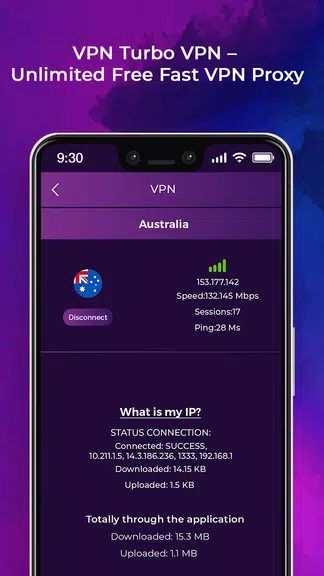 VPN Turbo VPN – Unlimited Free Fast VPN Proxy Screenshot3