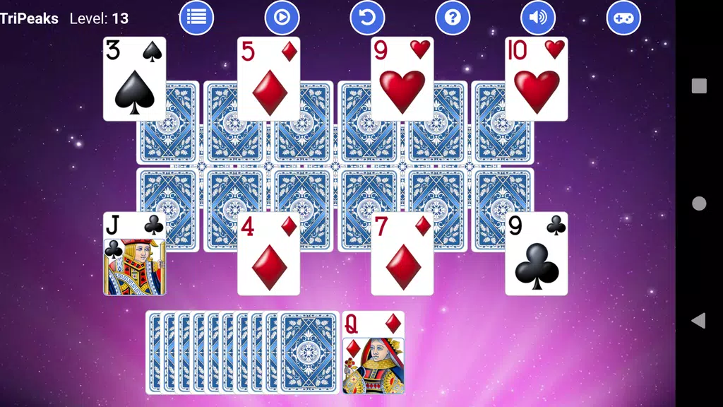 TriPeaks Solitaire X Screenshot1