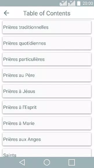 Recueil de Prières Screenshot3