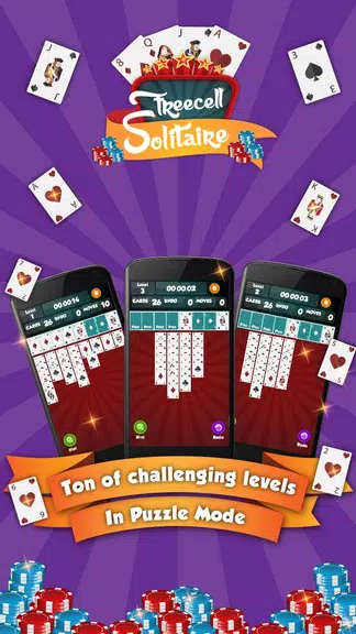 Freecell -Solitaire Card Games Screenshot2