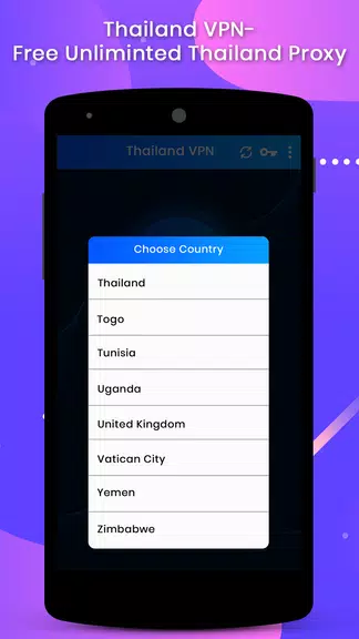 Thailand VPN-Free Unlimited Thailand Proxy Screenshot4